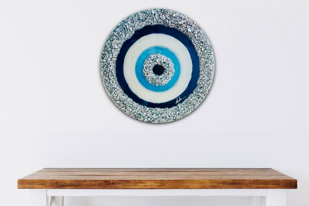 Piece 65 — luxury epoxy resin art by KIKI by Kirenia Alvarez, Miami