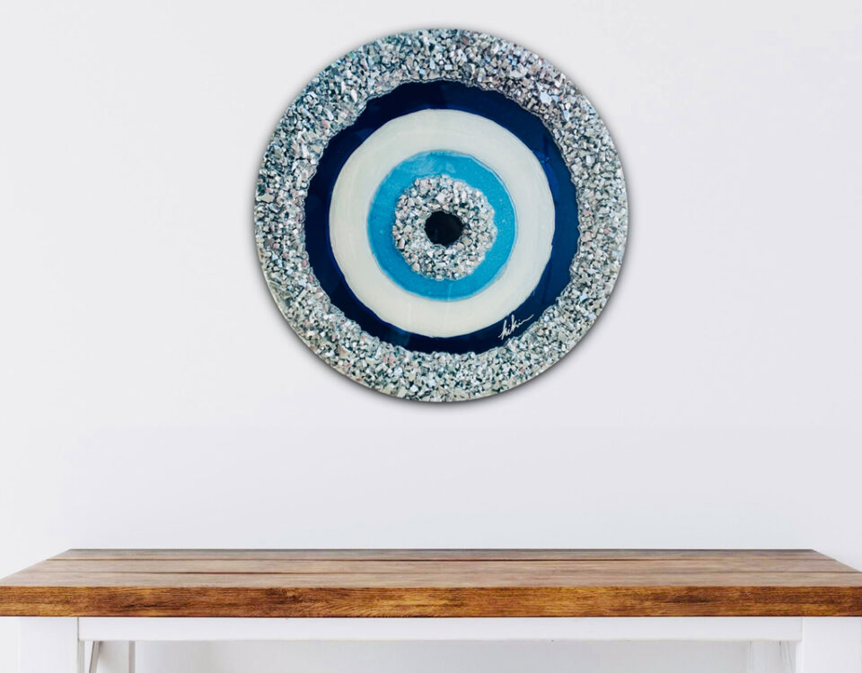 Piece 65 — luxury epoxy resin art by KIKI by Kirenia Alvarez, Miami