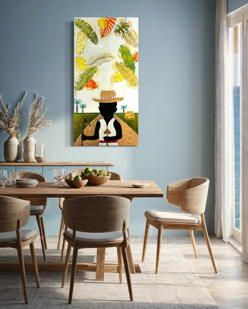 Elegua — luxury epoxy resin art by KIKI by Kirenia Alvarez, Miami