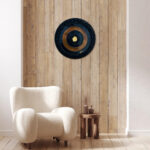 Golden Onyx — luxury epoxy resin art by KIKI by Kirenia Alvarez, Miami