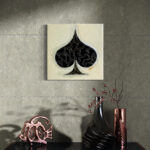 The Spade — luxury epoxy resin art by KIKI by Kirenia Alvarez, Miami