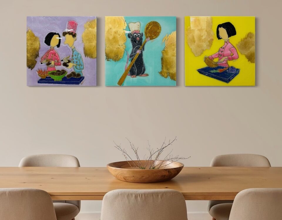 Piece 75 — luxury epoxy resin art by KIKI by Kirenia Alvarez, Miami