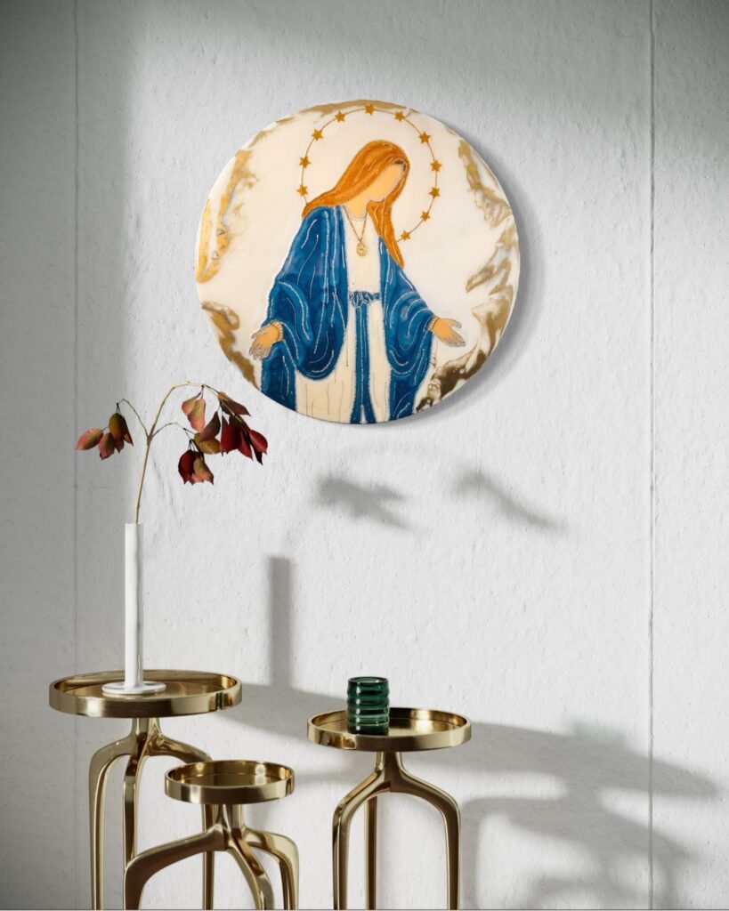 Piece 86 — luxury epoxy resin art by KIKI by Kirenia Alvarez, Miami