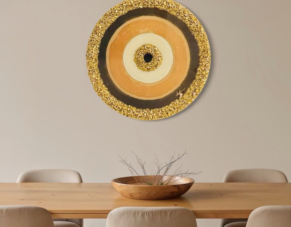 Piece 87 — luxury epoxy resin art by KIKI by Kirenia Alvarez, Miami