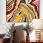 Piece 80 — luxury epoxy resin art by KIKI by Kirenia Alvarez, Miami