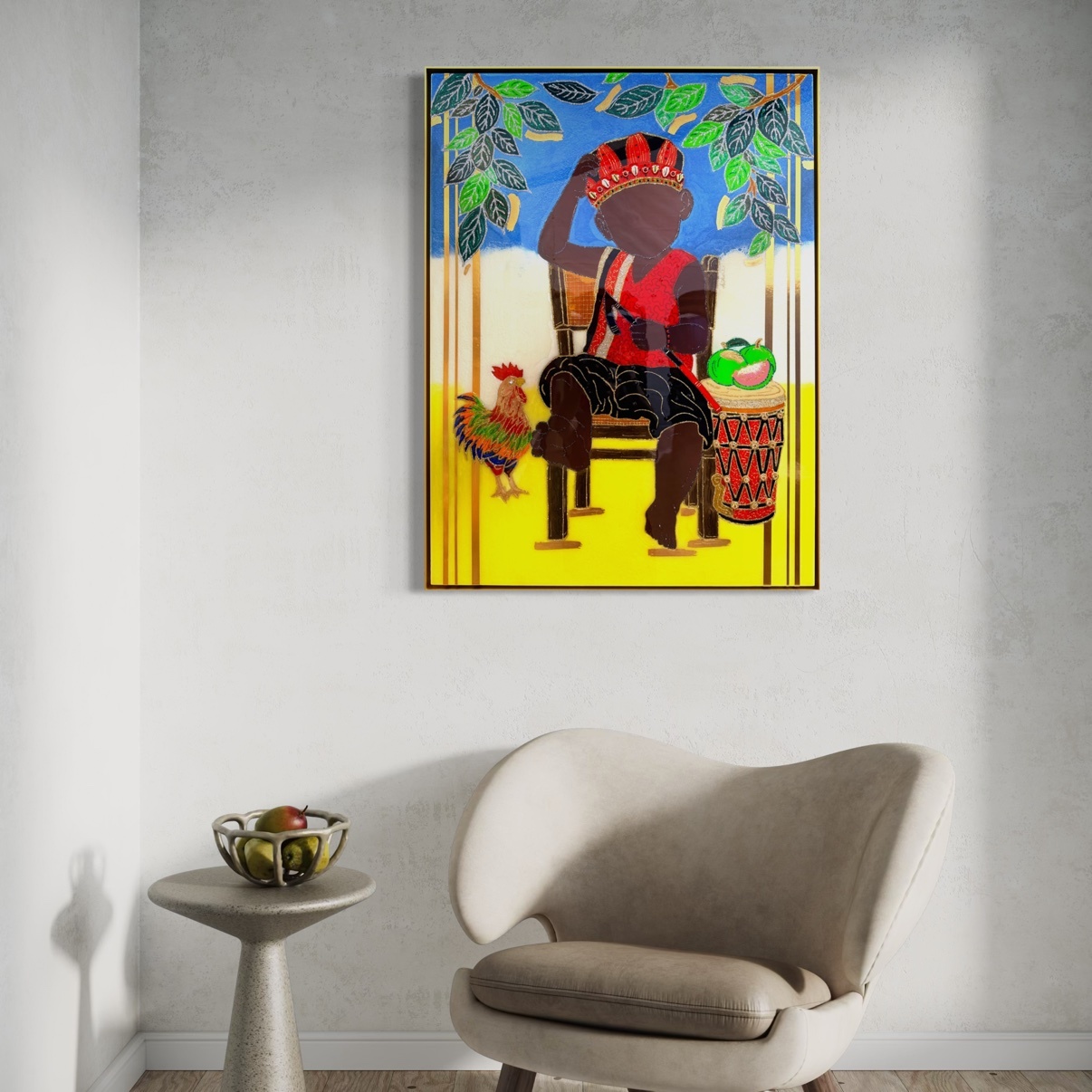 Piece 81 — luxury epoxy resin art by KIKI by Kirenia Alvarez, Miami